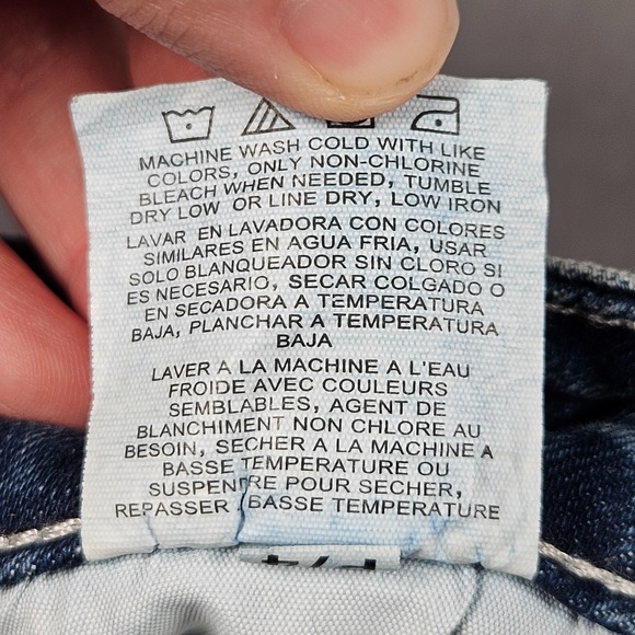 Wrangler Jeans Womens 17x32 Sadie Boot Cut Low Rise Embroidered Western Cowgirl - Picture 14 of 15